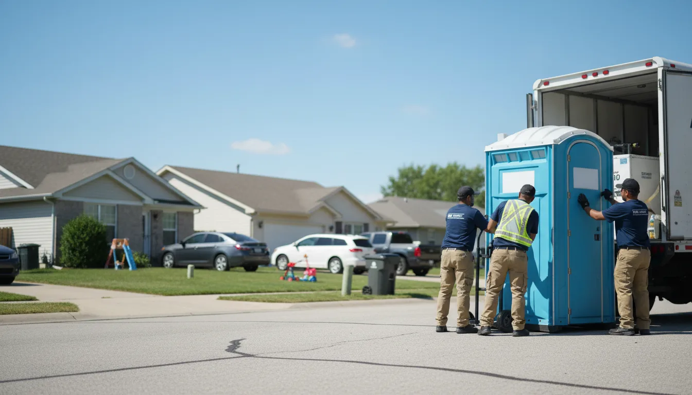 Standard Porta Potty Rentals in Holcomb, KS near me